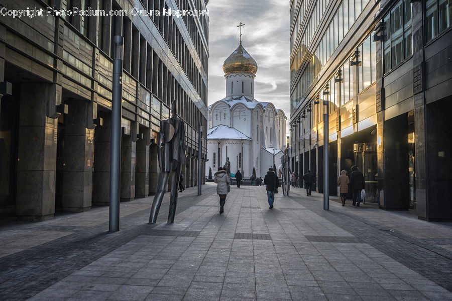 Architecture, Cathedral, Church, Worship, Boardwalk, Path, Pavement