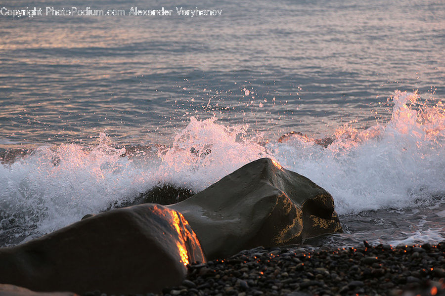 Outdoors, Sea, Water, Coast, Beach, Sea Waves