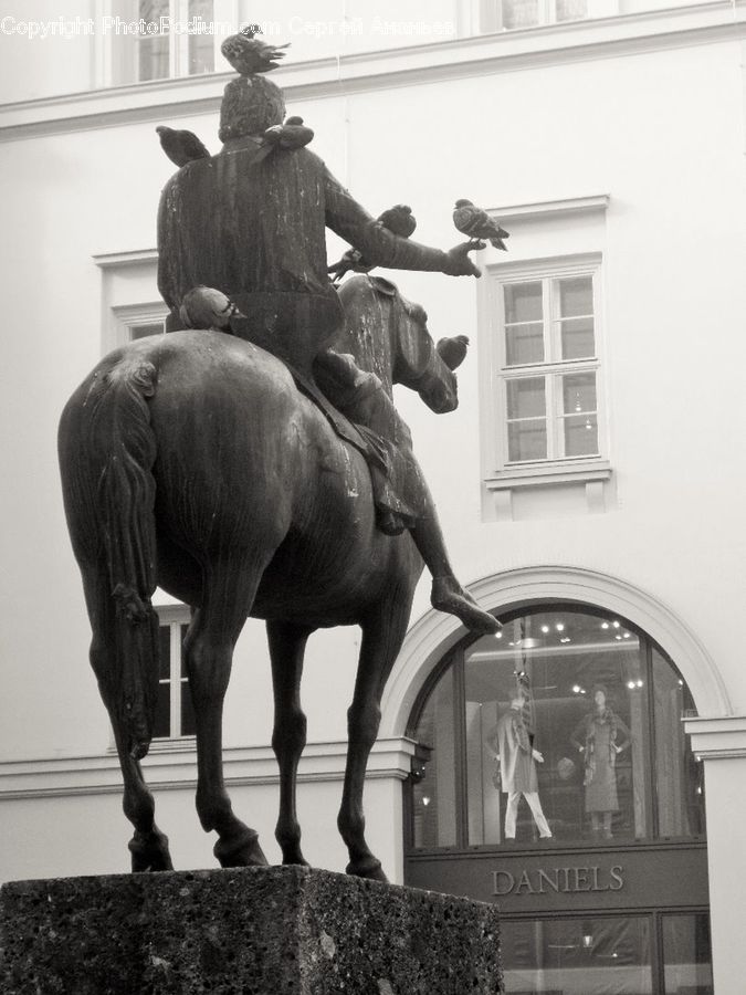 Art, Sculpture, Statue, Angus, Animal, Bull, Mammal