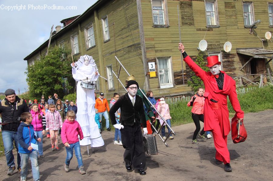 Human, People, Person, Clown, Performer, Crowd, Outdoors