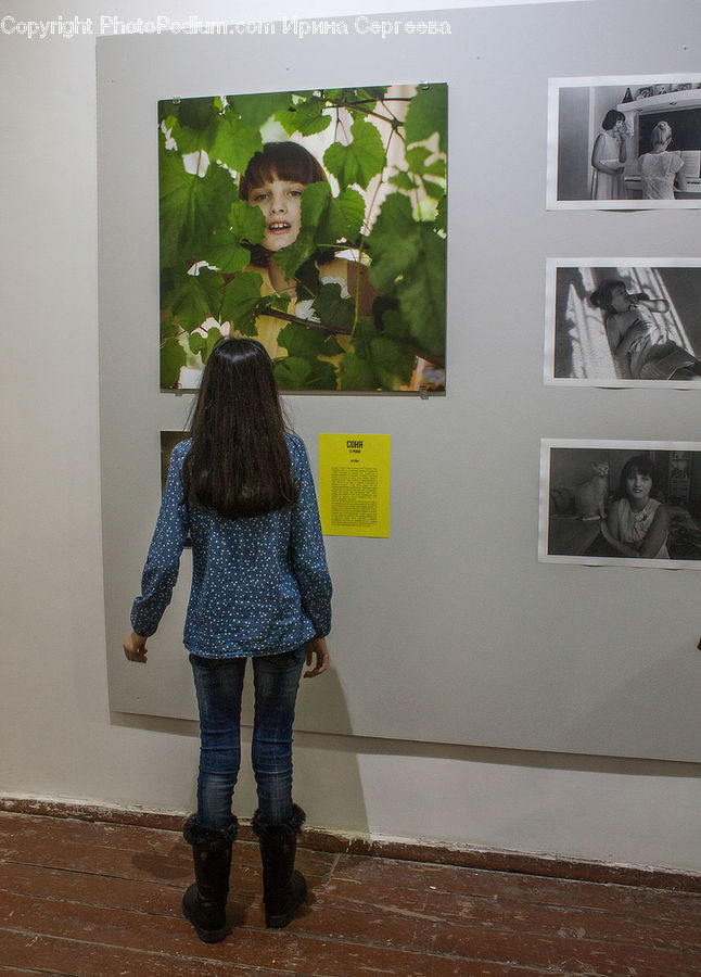 Human, People, Person, Ivy, Plant, Vine, Art