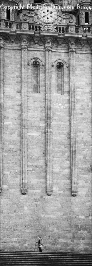 Architecture, Cathedral, Church, Worship, Fence, Wall, Brick