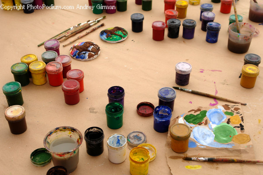 Art, Paint Container, Alcohol, Beer, Beer Bottle, Beverage, Bottle