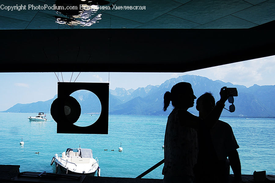 People, Person, Human, Boat, Yacht, Art, Modern Art