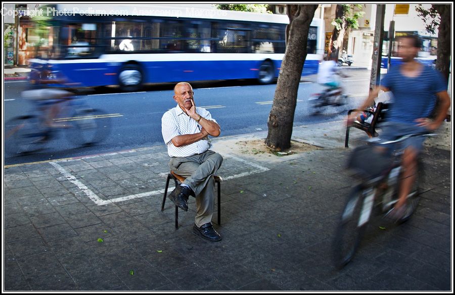 People, Person, Human, Bus, Vehicle, Bicycle, Bike