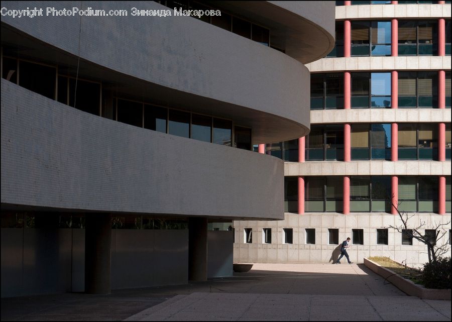 Building, Office Building, Apartment Building, High Rise, Housing, Alley, Alleyway