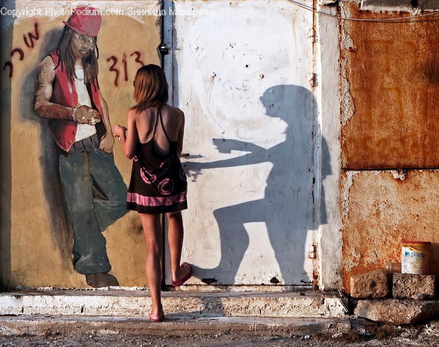 People, Person, Human, Brick, Art, Collage, Poster