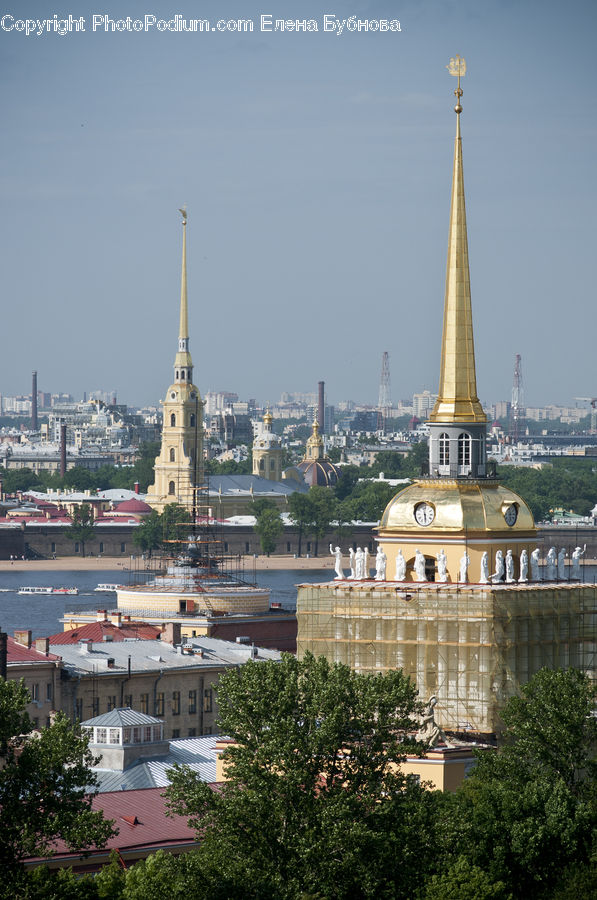 Architecture, Bell Tower, Clock Tower, Tower, Dome, Mosque, Worship