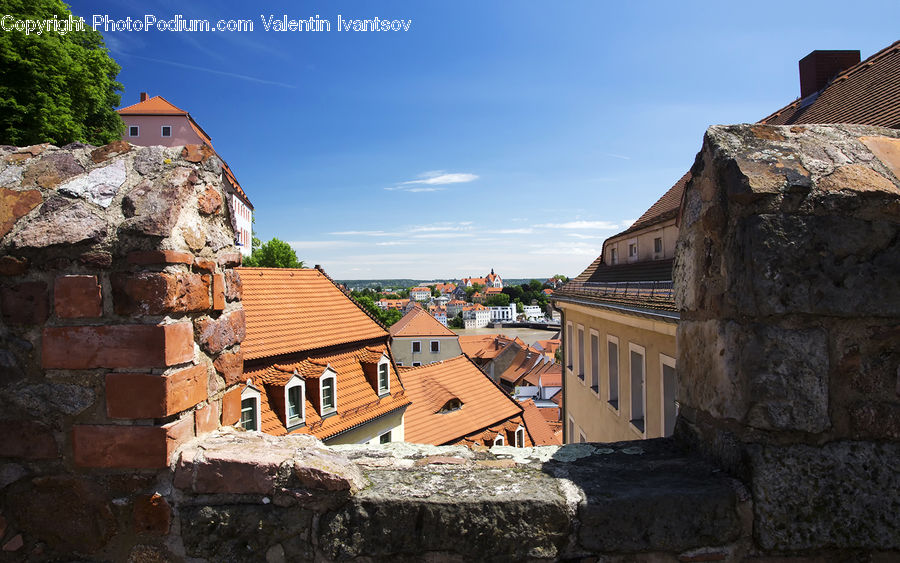 Roof, Rubble, Castle, Fort, Building, Cottage, Housing