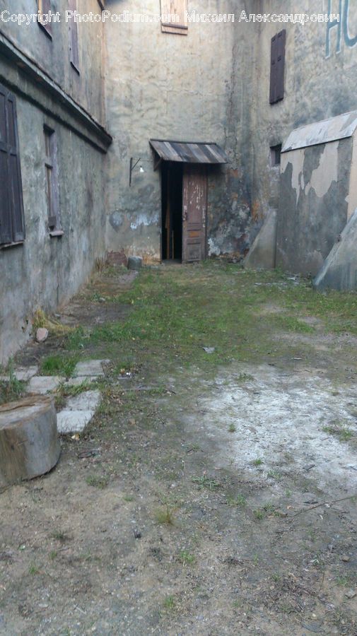 Bunker, Building, Shack, Shelter, Flagstone, Cottage, Housing