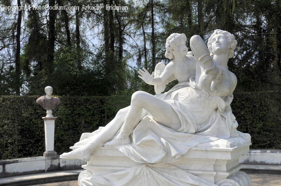 People, Person, Human, Art, Sculpture, Statue, Fountain