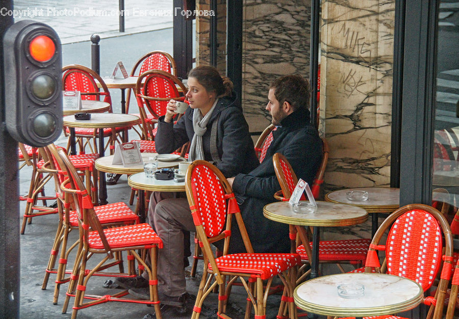 People, Person, Human, Chair, Furniture, Cafe, Cafeteria