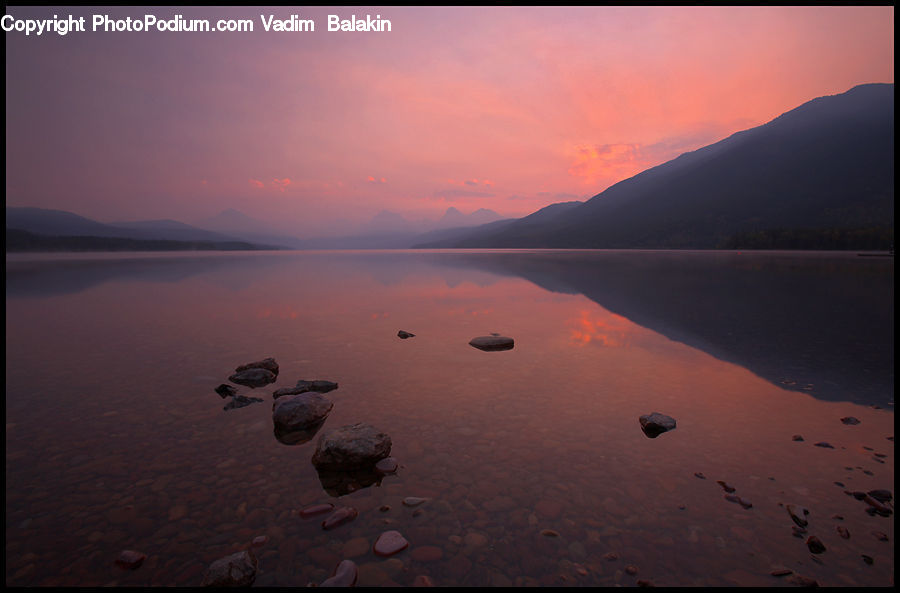 Dawn, Dusk, Sky, Sunrise, Sunset, Beach, Coast