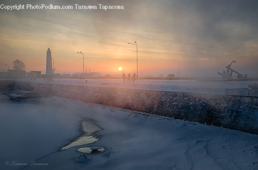 Fog, Pollution, Smog, Smoke, Beacon, Building, Lighthouse