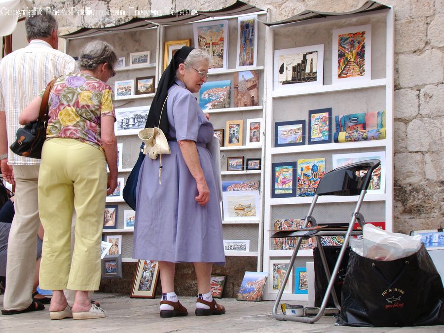 Human, People, Person, Newsstand, Shop, Leisure Activities, Back