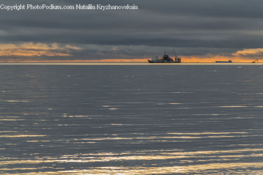 Ferry, Freighter, Ship, Tanker, Vessel, Coast, Outdoors