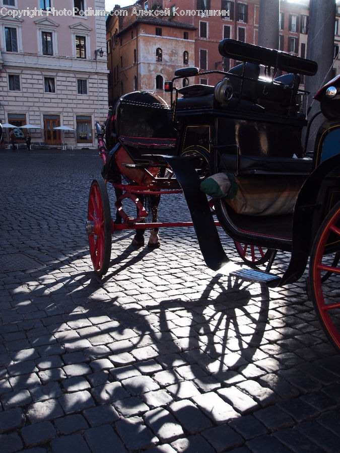 Carriage, Horse Cart, Vehicle, Antique Car, Car, Model T, Bicycle