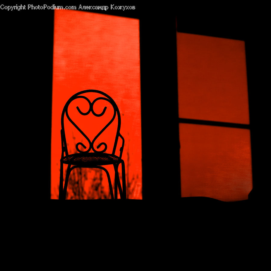 Chair, Furniture, Paper, Art, Modern Art, Flyer, Poster