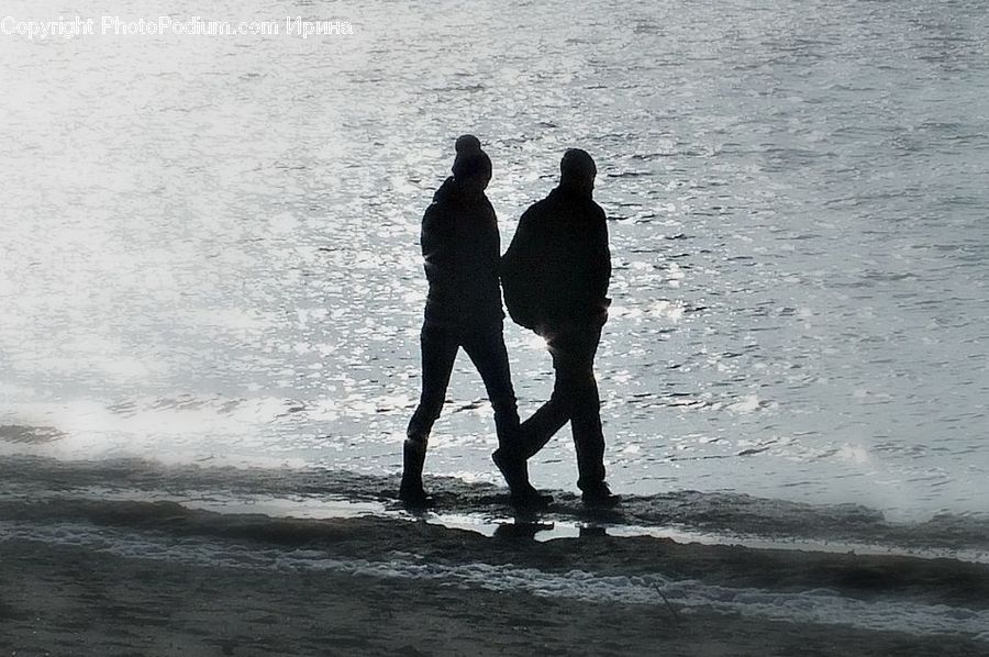 Human, People, Person, Silhouette, Beach, Coast, Outdoors
