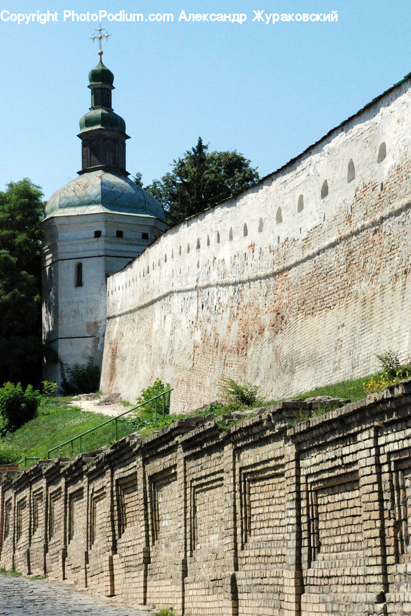 Castle, Fort, Architecture, Bell Tower, Clock Tower, Tower, Path