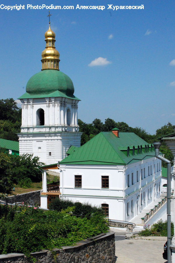 Architecture, Housing, Monastery, Plant, Potted Plant, Roof, Bell Tower