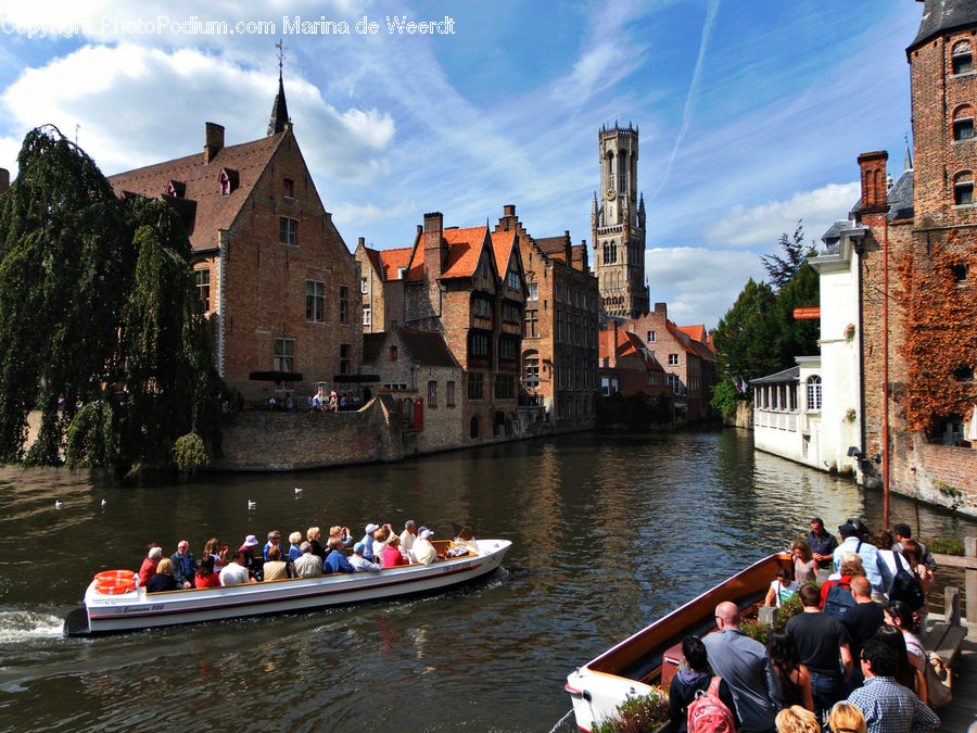 People, Person, Human, Boat, Gondola, Flood, Canoe