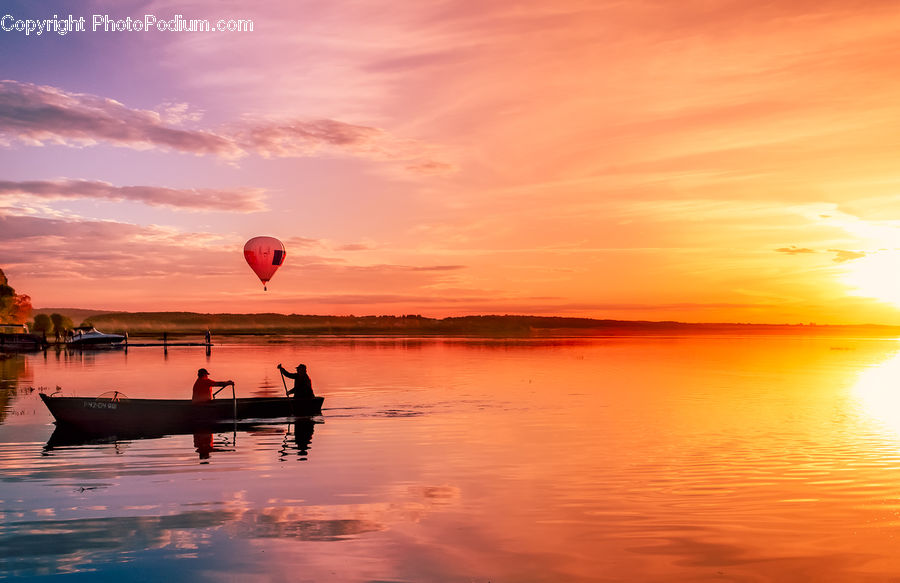 Boat, Dinghy, Dock, Landing, Pier, Dusk, Outdoors