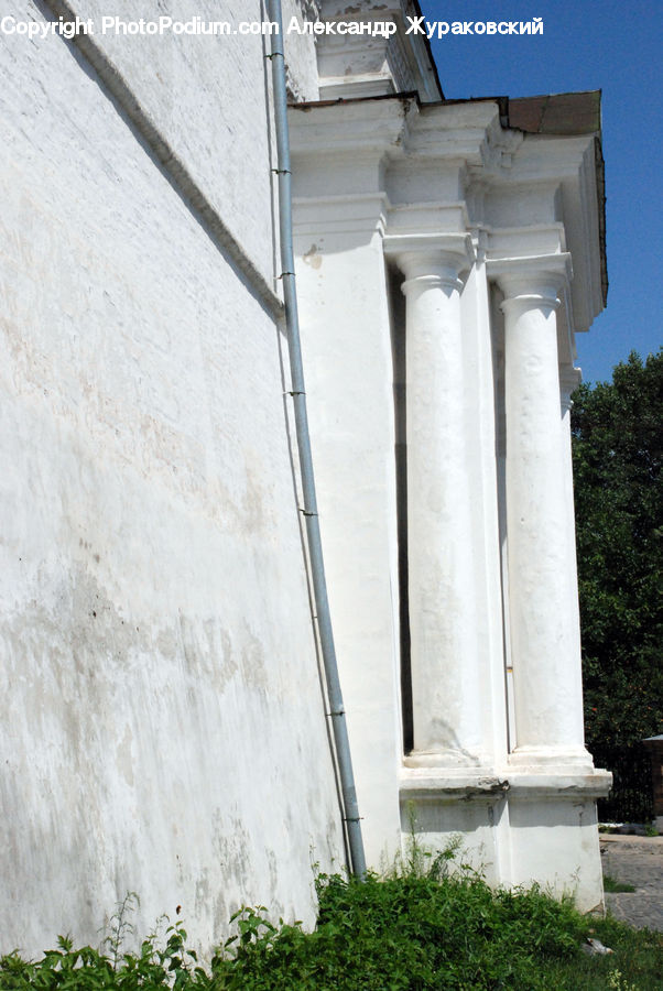 Column, Pillar, Tomb, Ruins, Architecture, Housing, Monastery