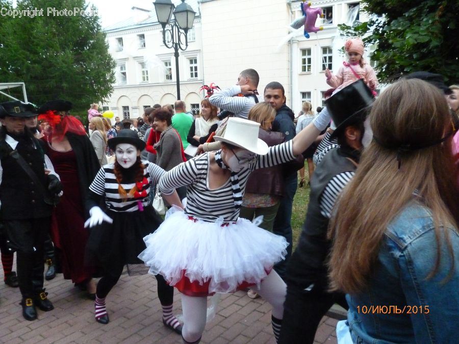 Human, People, Person, Clown, Performer, Carnival, Crowd
