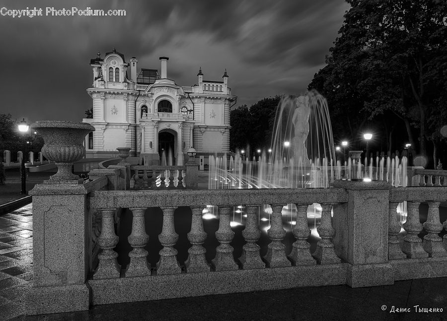 Building, Housing, Villa, Architecture, Downtown, Plaza, Town Square
