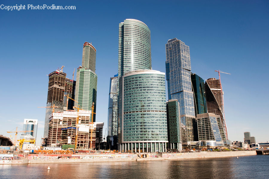 City, Downtown, Metropolis, Urban, Building, Housing, High Rise