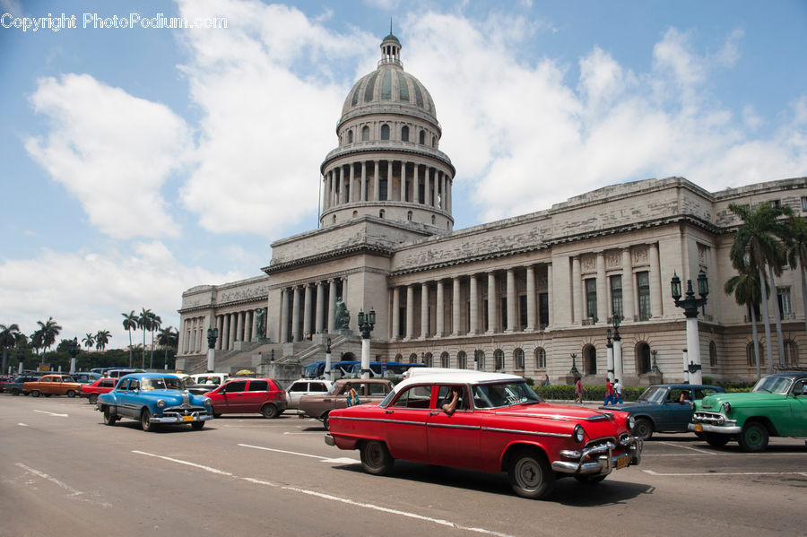Architecture, Cathedral, Church, Worship, Automobile, Car, Vehicle