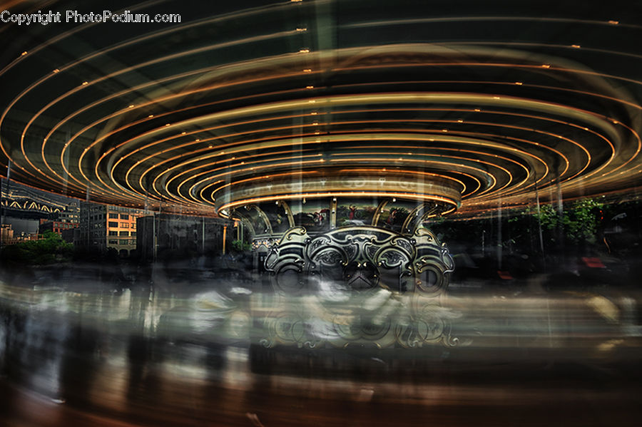Plant, Potted Plant, Architecture, Convention Center, Belt, Carousel, Subway