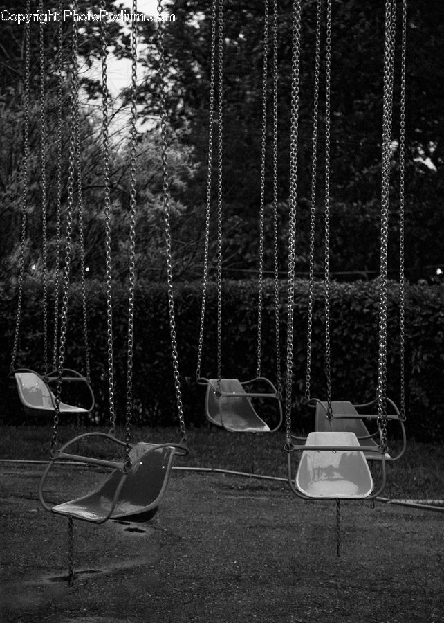 Playground, Swing, Chair, Furniture