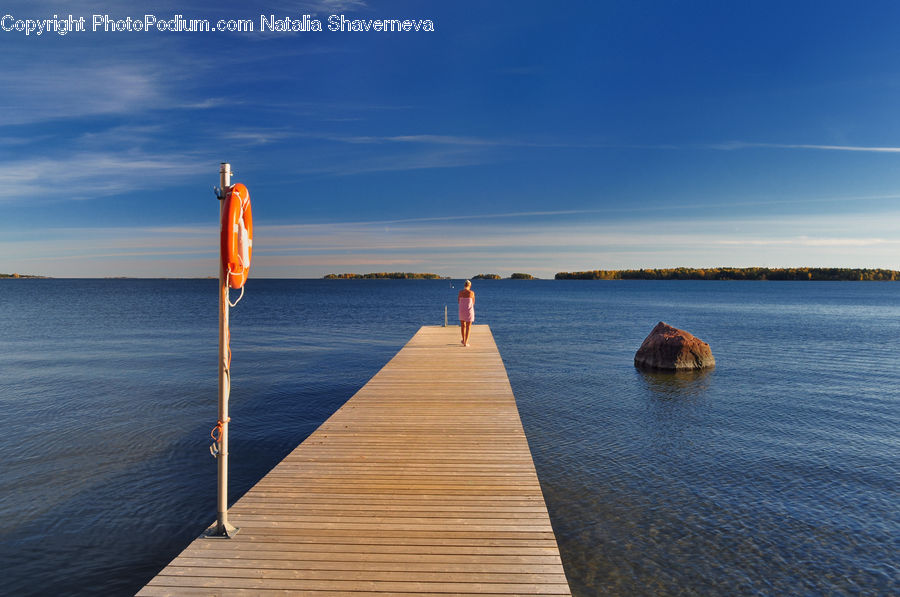 Dock, Landing, Pier, Coast, Outdoors, Sea, Water