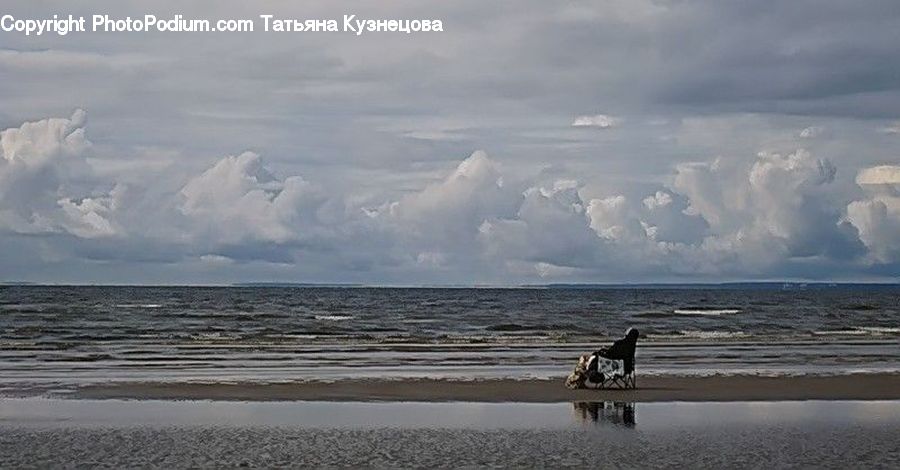 Beach, Coast, Outdoors, Sea, Water, Cloud, Cumulus