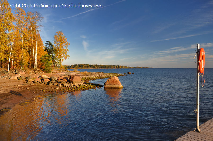 Lake, Outdoors, Water, Coast, Sea, Beach, Boat