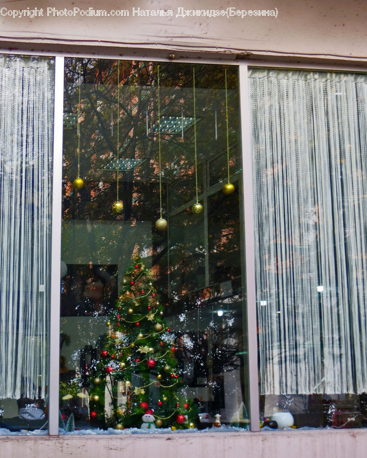 Window, Curtain, Home Decor, Lighting, Shop, Backyard, Yard
