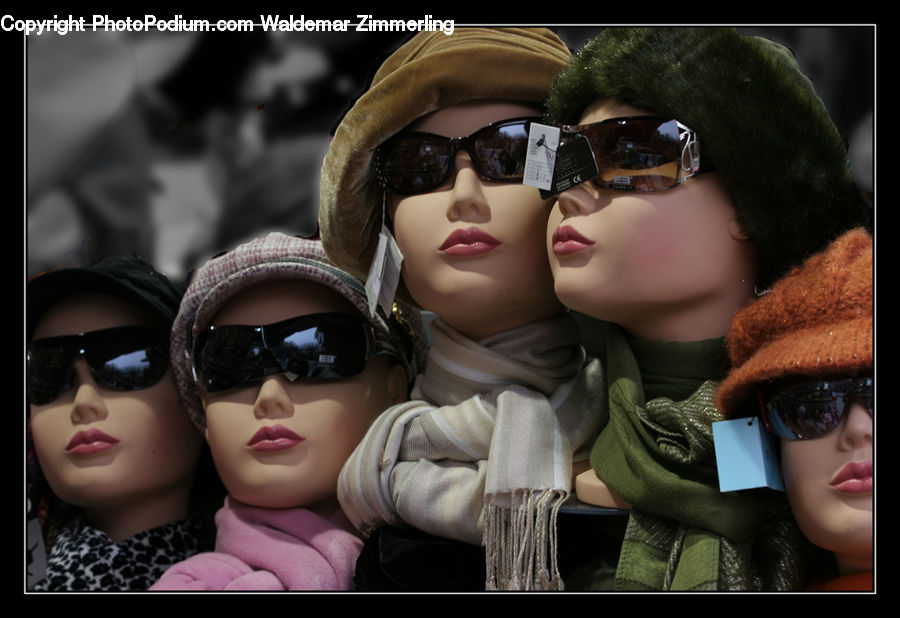People, Person, Human, Goggles, Glasses, Doll, Toy