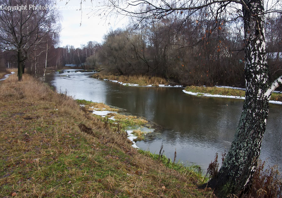Canal, Outdoors, River, Water, Creek