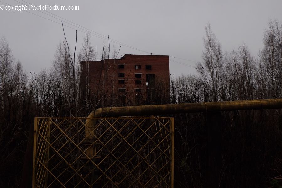 Cabin, Hut, Rural, Shack, Shelter, Arch, Gate