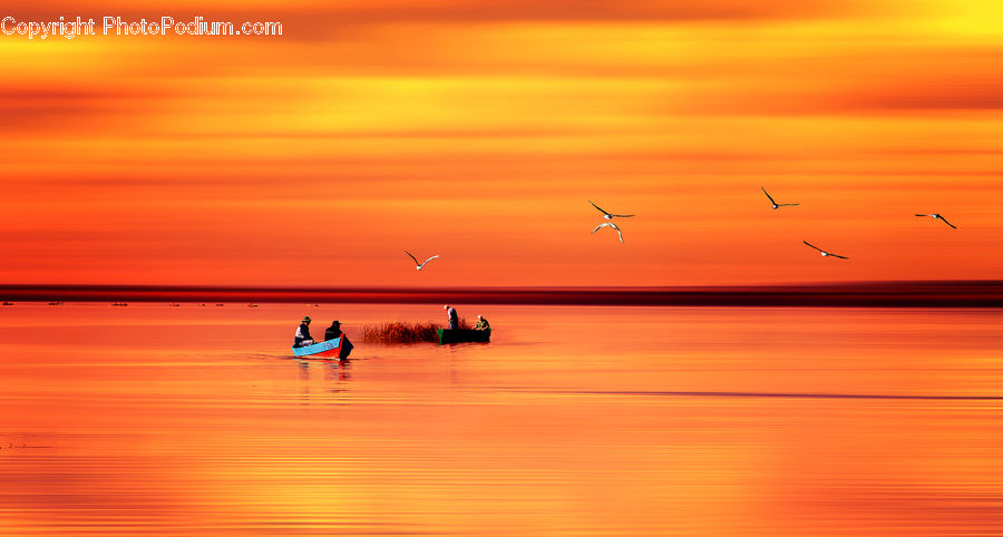 Dawn, Dusk, Sky, Sunrise, Sunset, Outdoors, Sea