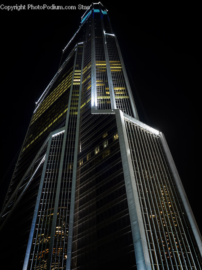 Architecture, City, Downtown, High Rise, Skyscraper, Building, Housing