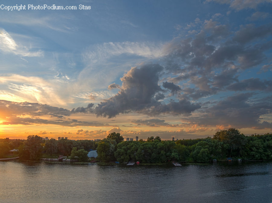 Cloud, Cumulus, Sky, Azure Sky, Outdoors, Dawn, Dusk