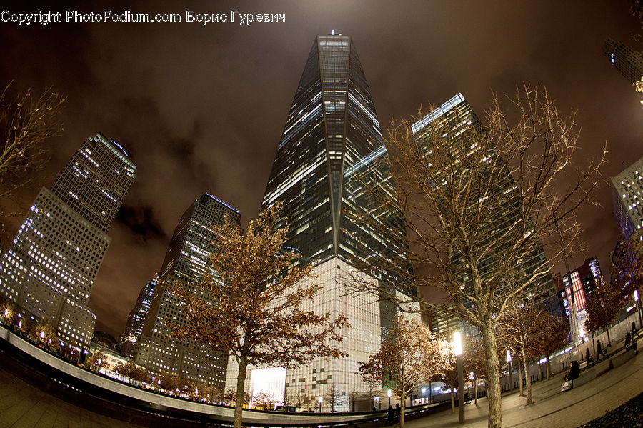 Architecture, City, Downtown, High Rise, Skyscraper, Metropolis, Urban
