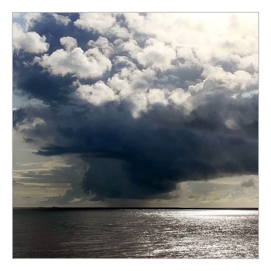 Cloud, Cumulus, Sky, Azure Sky, Outdoors, Sea, Water