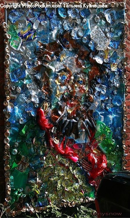 Art, Modern Art, Collage, Poster, Mosaic, Tile, Brick