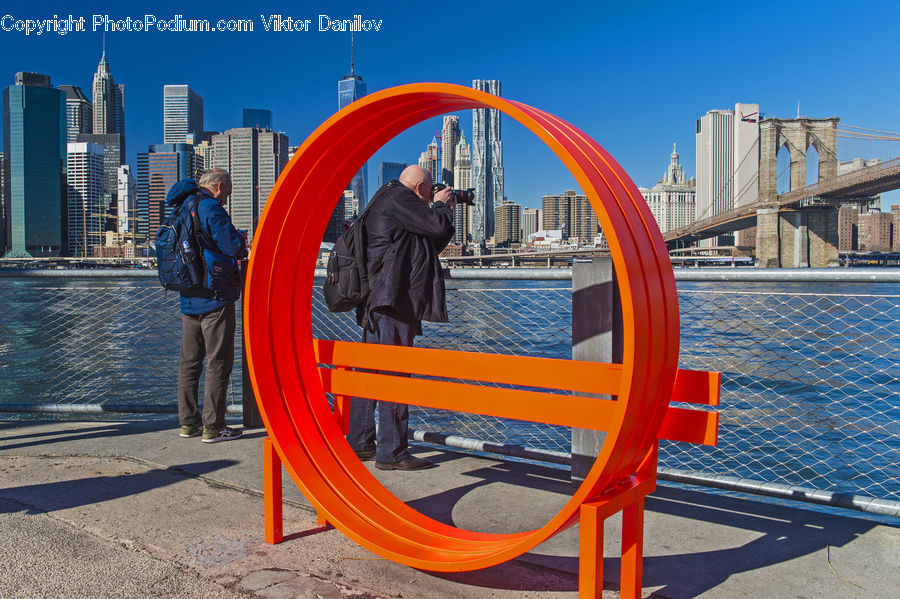 Human, People, Person, Bridge, Playground, Tourist, Water