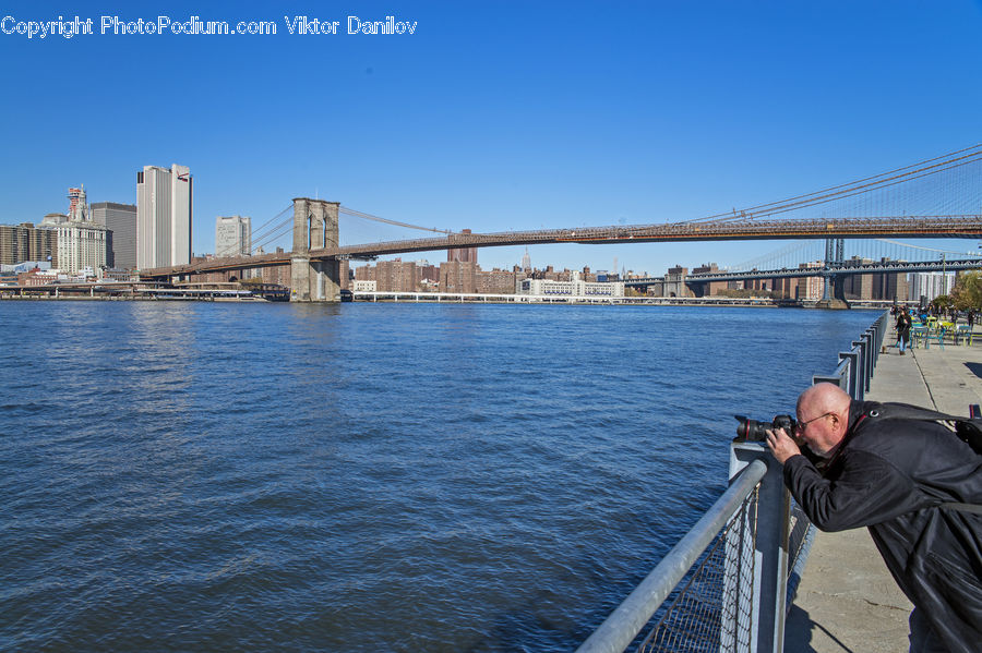 People, Person, Human, Bridge, Photographer, Tourist, Leisure Activities