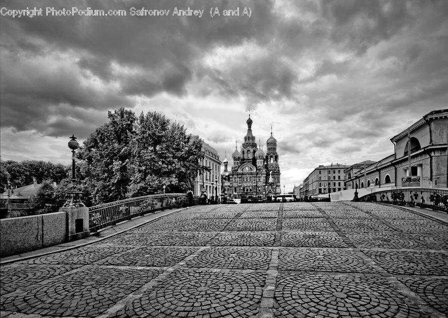 Architecture, Cathedral, Church, Worship, Downtown, Plaza, Town Square